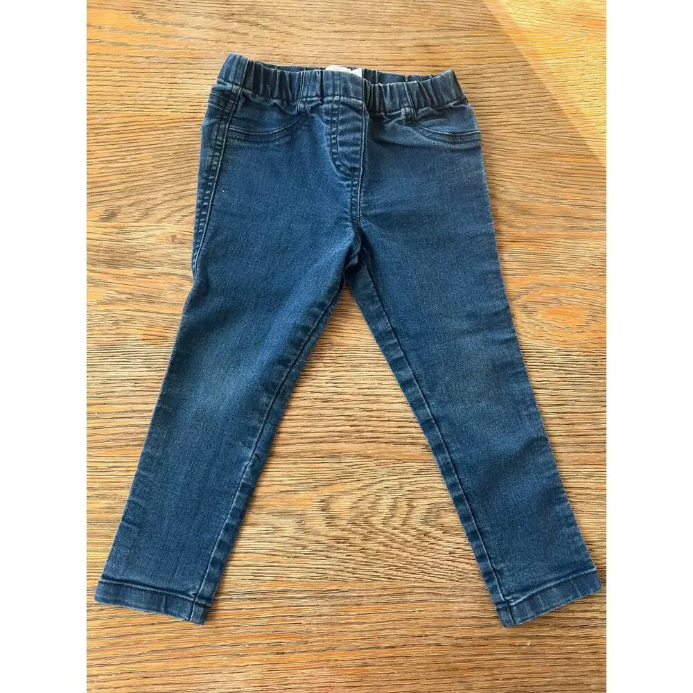 Boden Pull-On Denim Jeans Size 3Y
